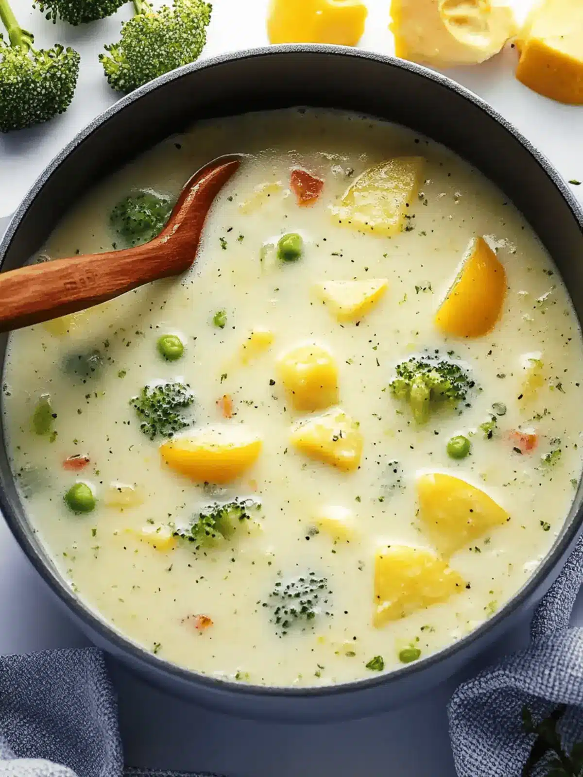 Brokkoli Kartoffelsuppe für gesunde Genießer 4 Brokkoli Kartoffelsuppe
