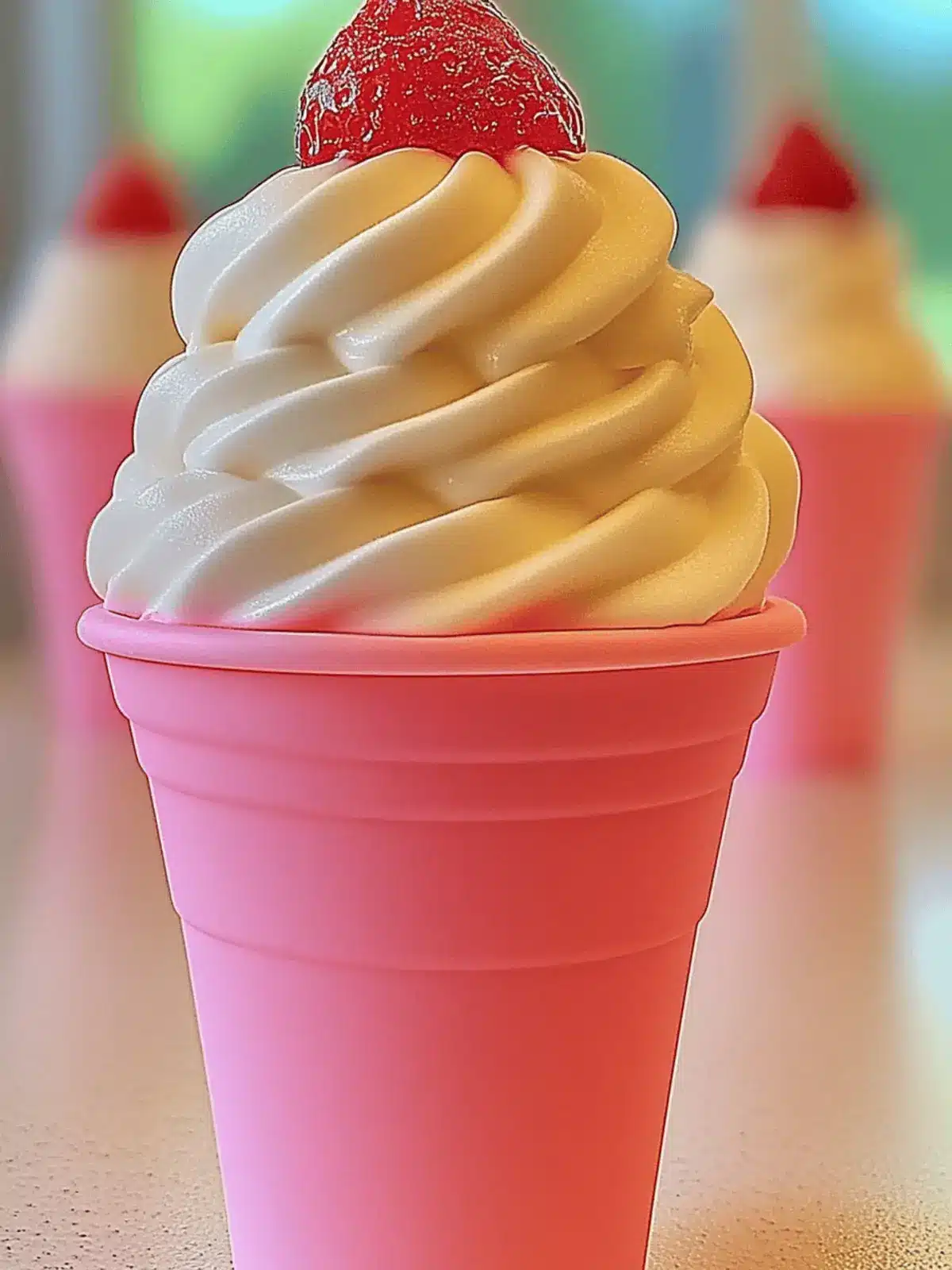 Erdbeer Dole Whip – Veganer Genuss im Handumdrehen 2 Erdbeer Dole Whip