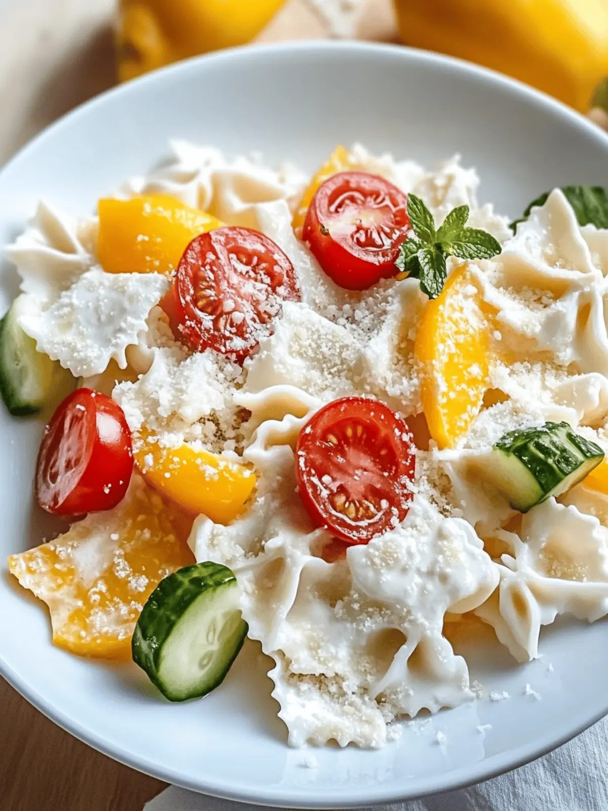 Hüttenkäse Nudelsalat: Lecker und gesund genießen 5 Hüttenkäse Nudelsalat