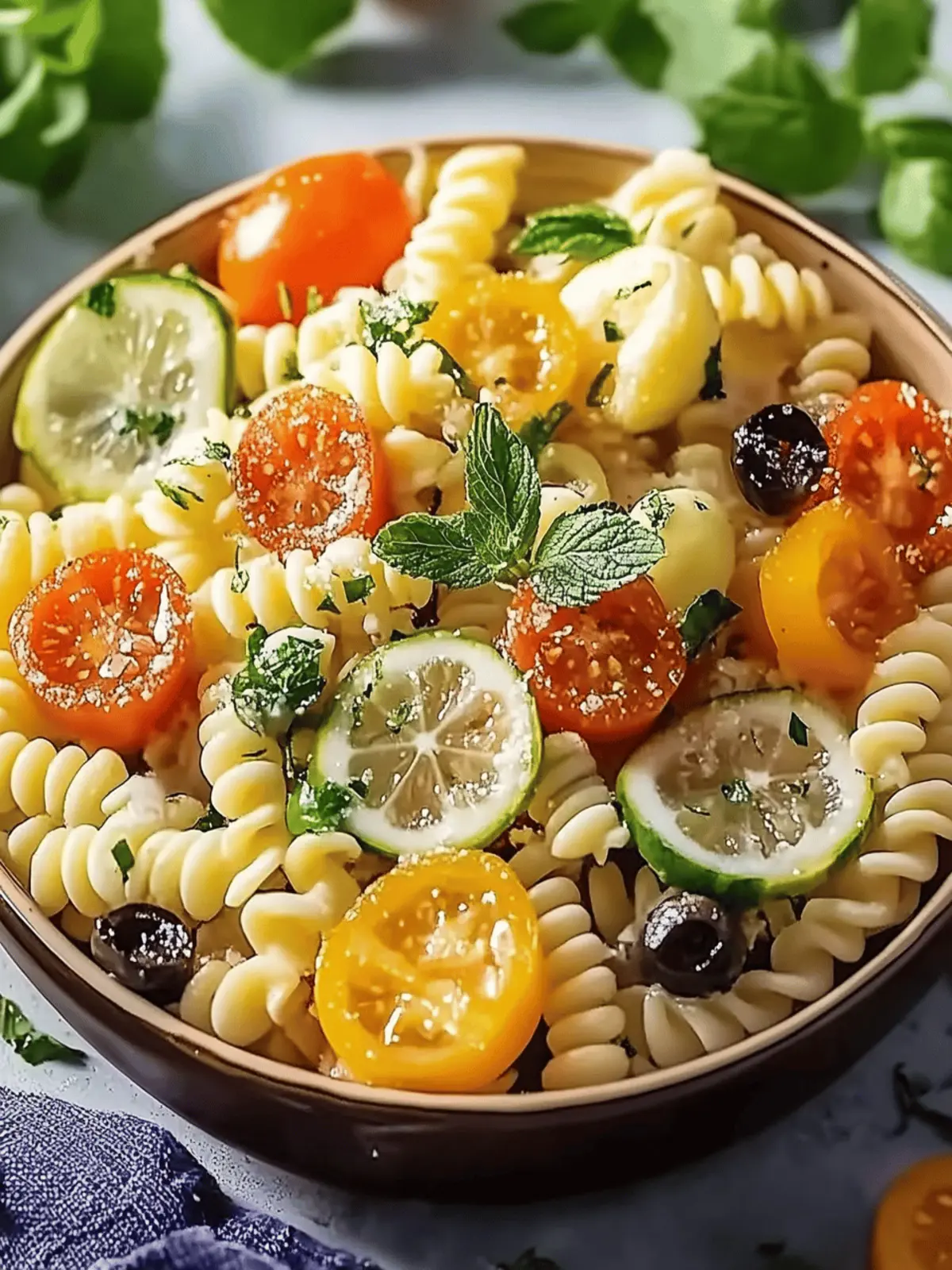 Olive Garden Pasta Salat für den perfekten Sommer Genuss 3 Olive Garden Pasta Salat