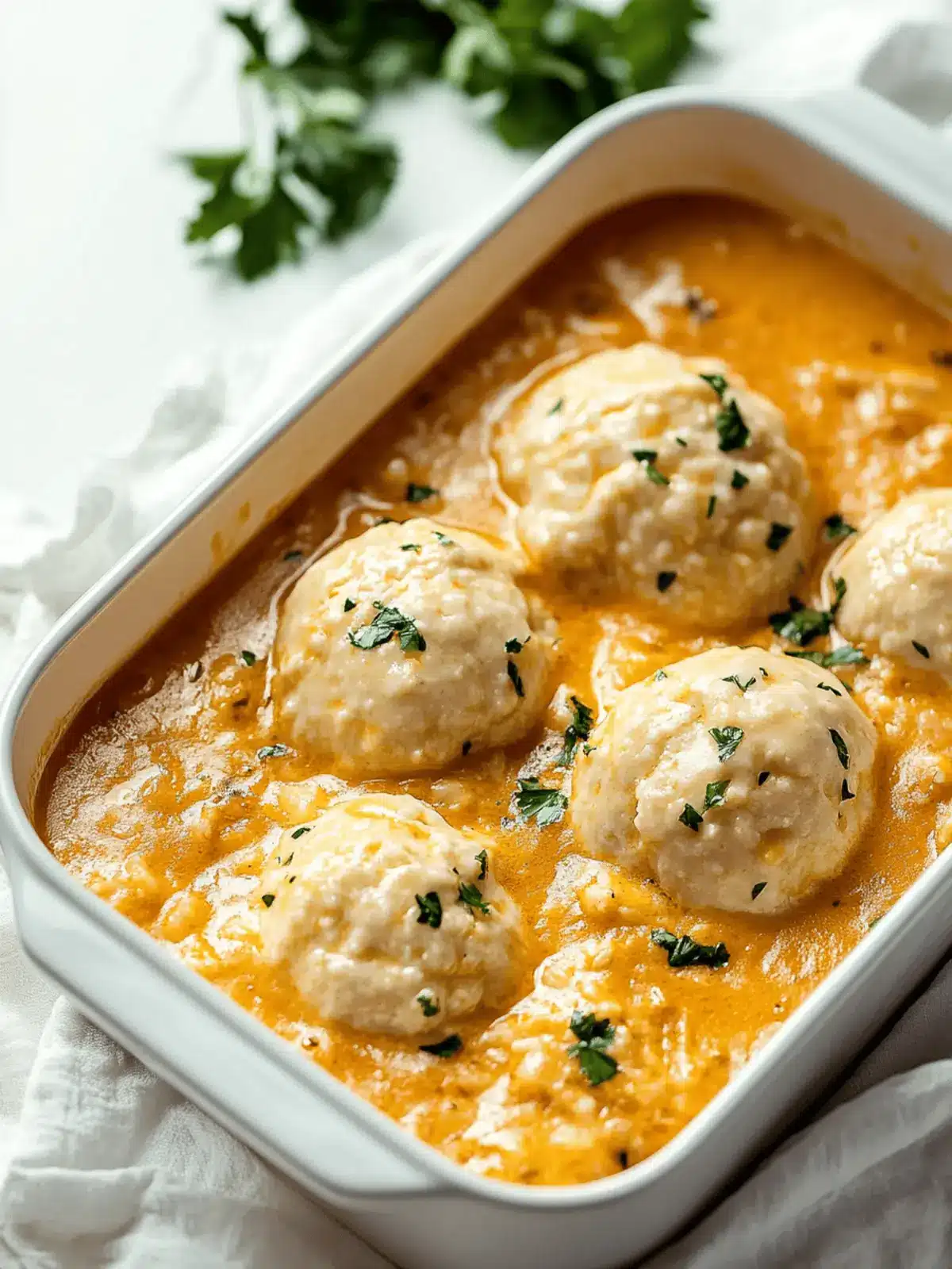 Wärmende Tomatensuppe mit Cheddar-Bay-Knödeln 4 Tomatensuppe mit Cheddar-Bay-Knödeln