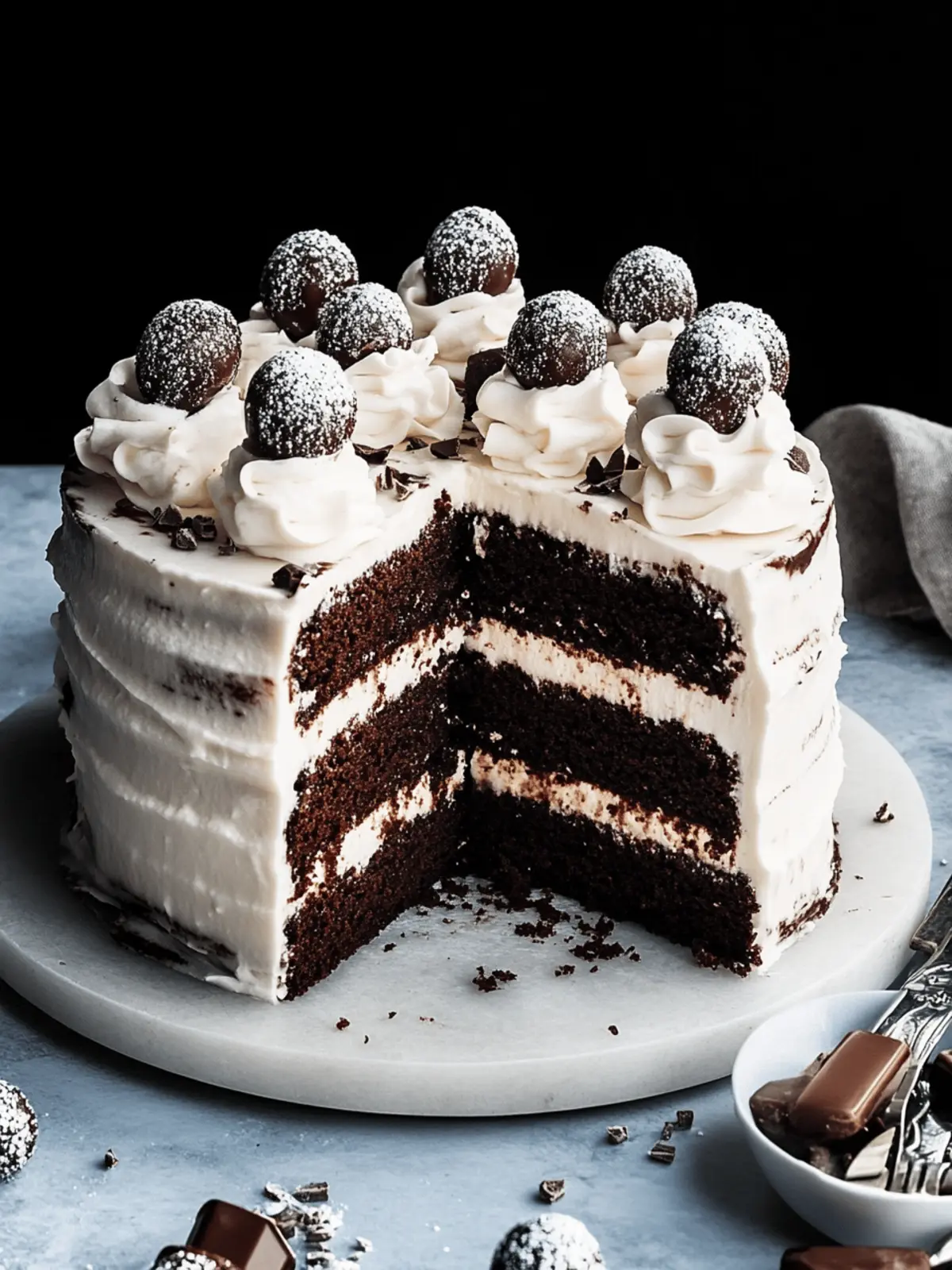 Schokoladenkuchen für echte Schokoladenliebhaber 3 Schokoladenkuchen