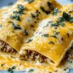 Südliche Frühstücks-Enchiladas mit Wurstsoße
