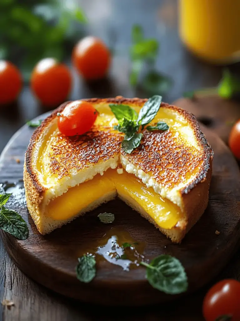 Luftfritteuse Ei und Käse Toast