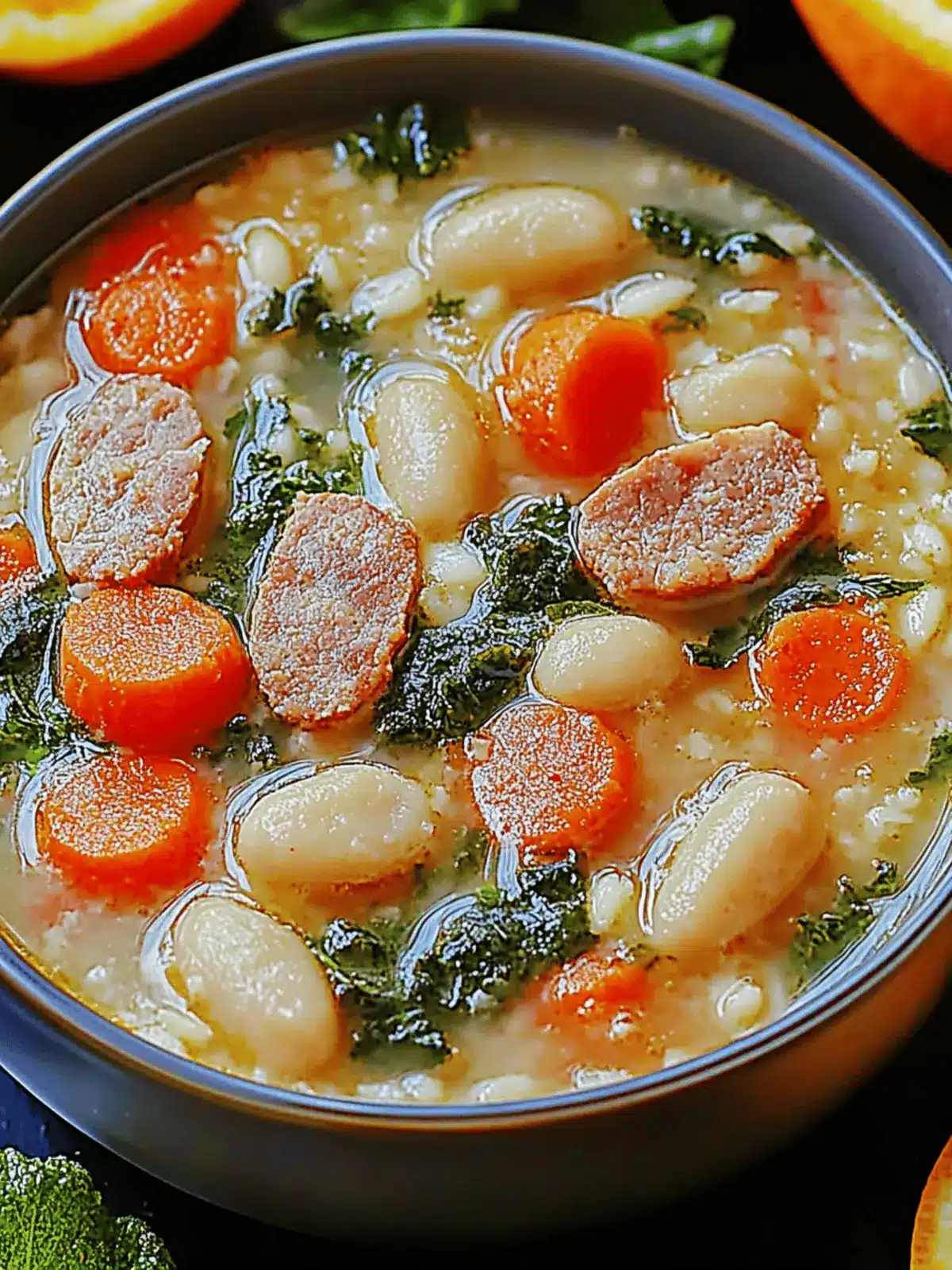 Wurst Weißbohnen Suppe Rezept für kalte Tage 3 Wurst Weißbohnen Suppe Rezept