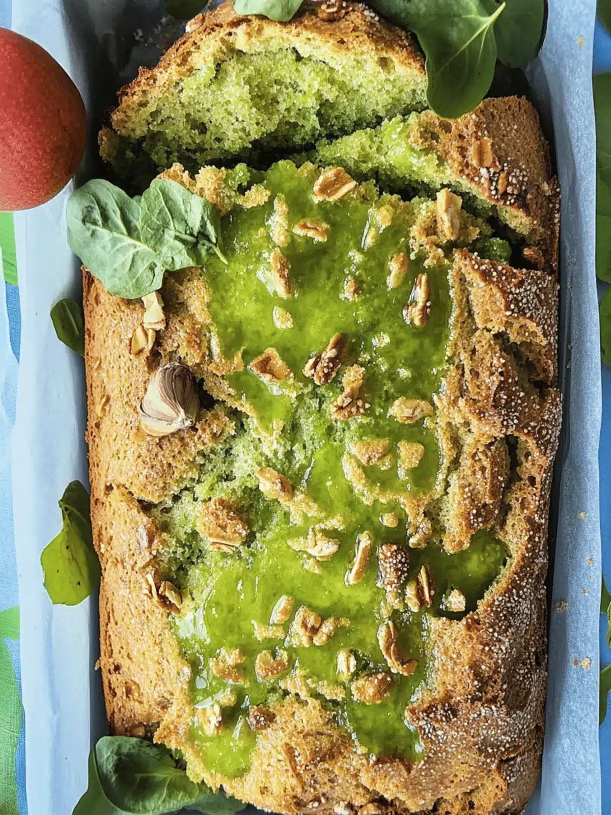 Spinat Bananenbrot für gesunde Snack-Momente 4 Spinat Bananenbrot