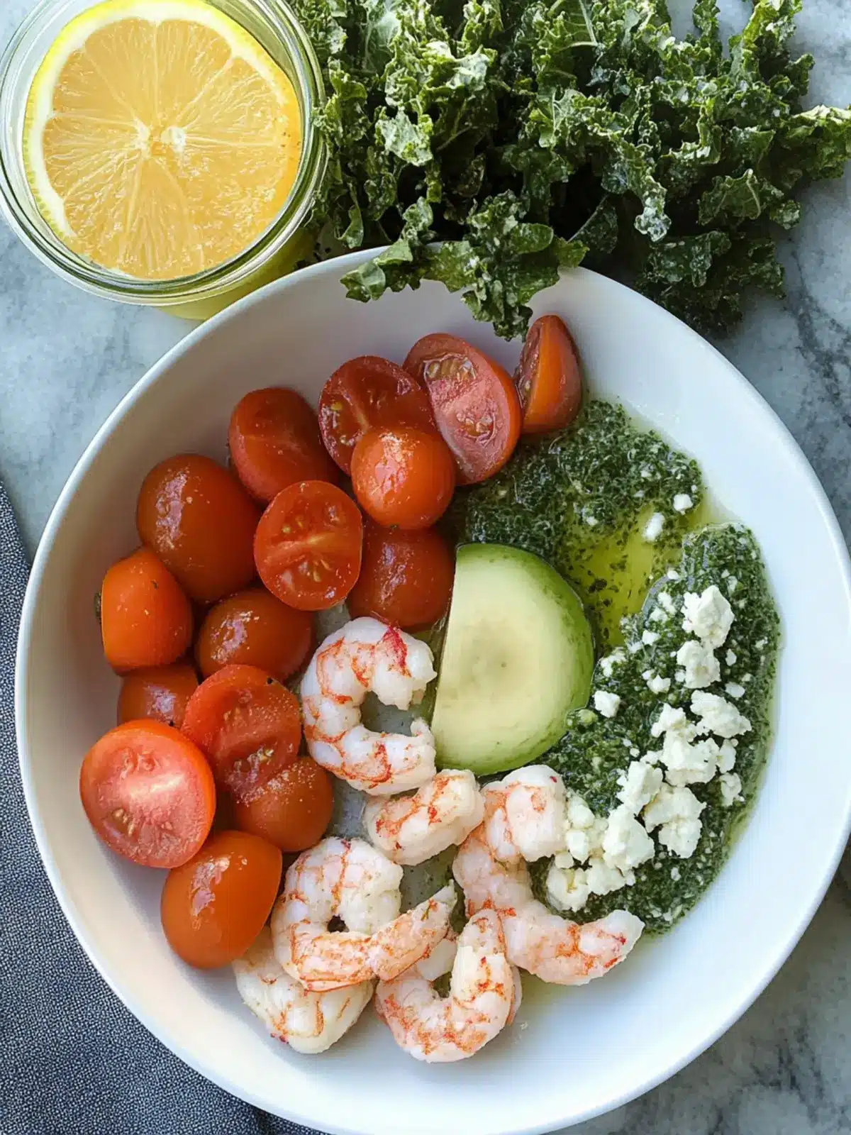 Grüne Göttin Garnelen Salat für gesunde Mahlzeiten 5 Grüne Göttin Garnelen Salat