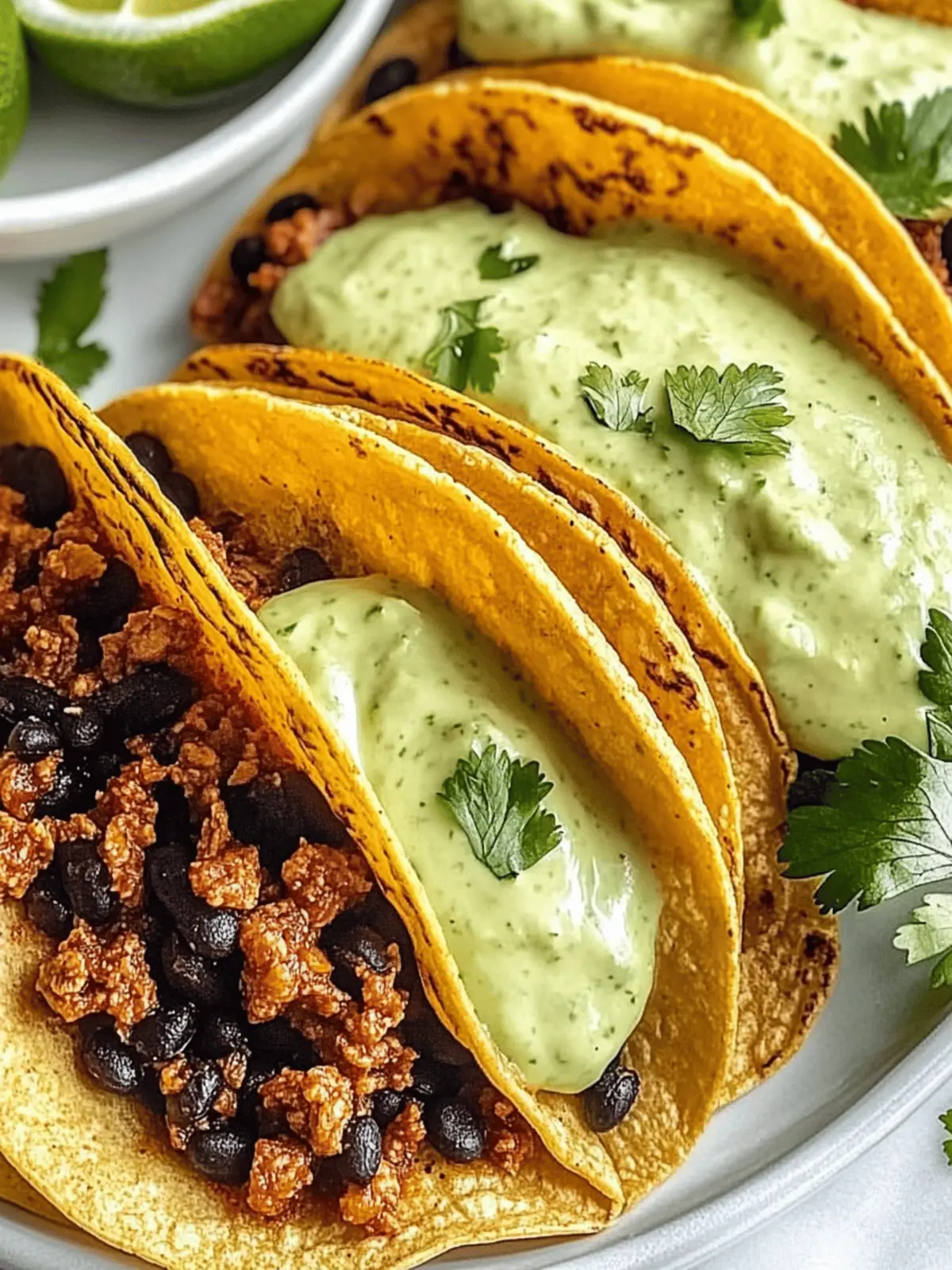 Knusprige gebackene Puten-Tacos mit Avocado-Sauce 5 Knusprige gebackene Puten-Tacos mit Avocado-Sauce