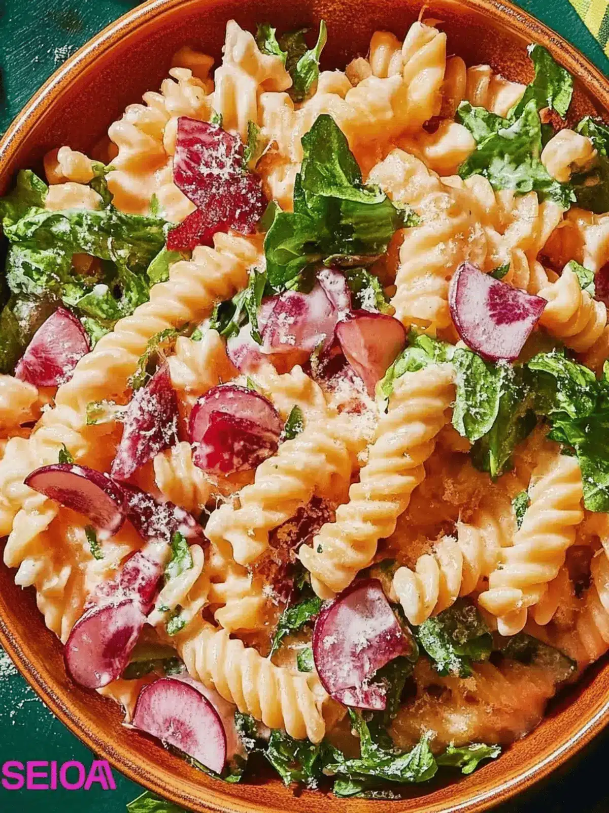 Pink Cadillac Nudelsalat: Creamy Genuss für Feste 3 Pink Cadillac Nudelsalat