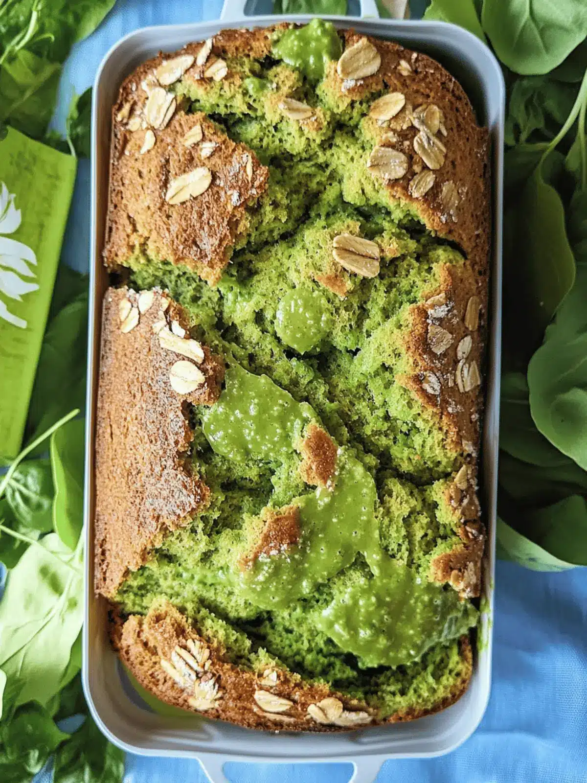 Spinat Bananenbrot für gesunde Snack-Momente 3 Spinat Bananenbrot