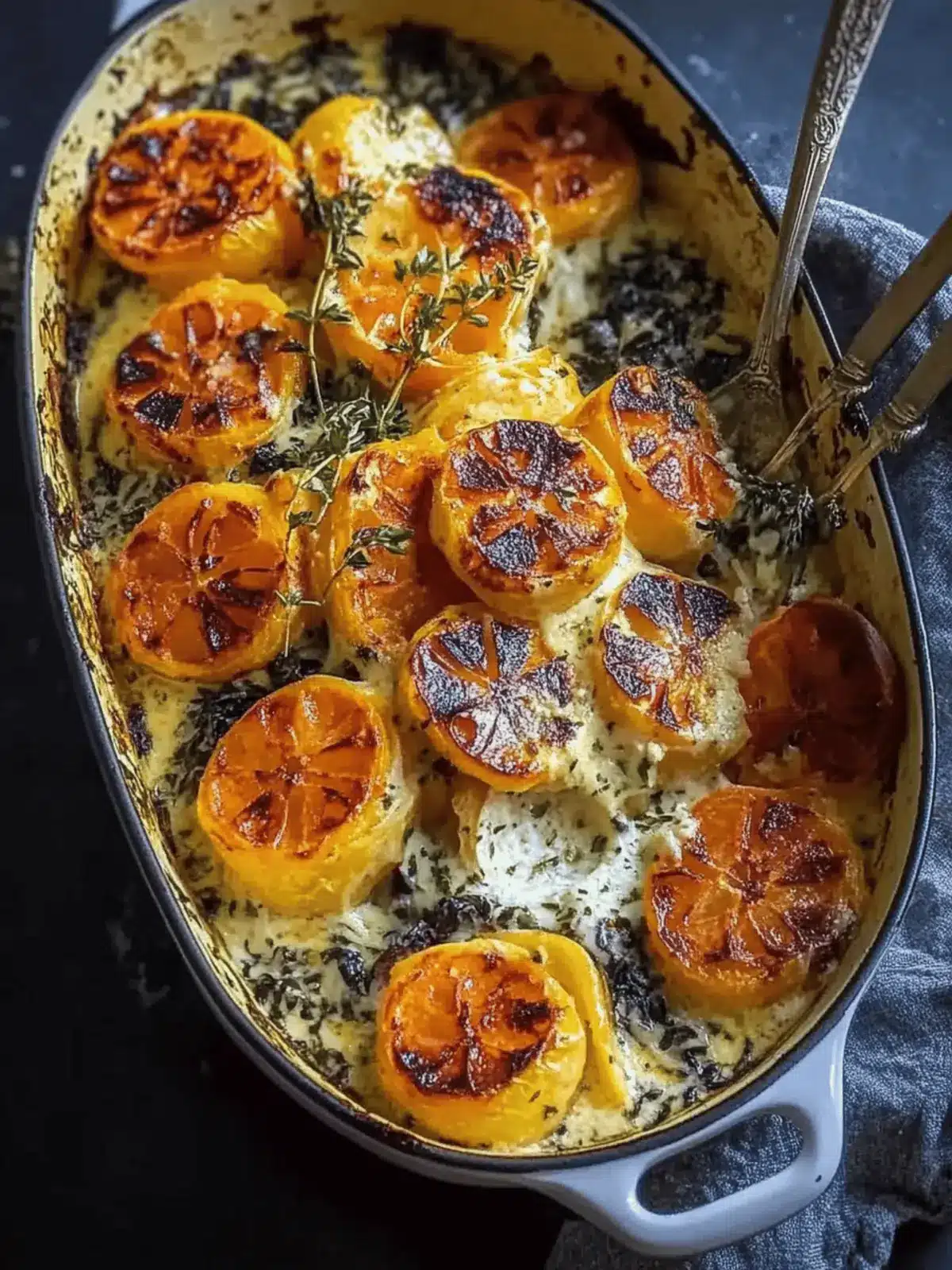 Käse Wurzelgemüse Gratin