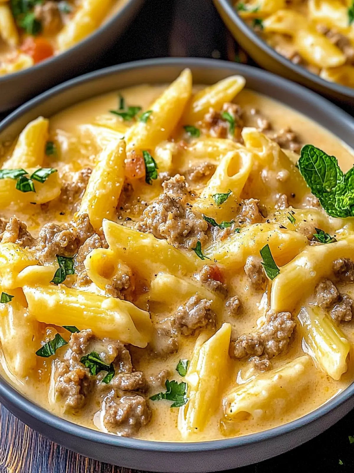 Cremige Rindfleisch-Pasta Rezept für gemütliche Abende 3 Cremige Rindfleisch-Pasta Rezept