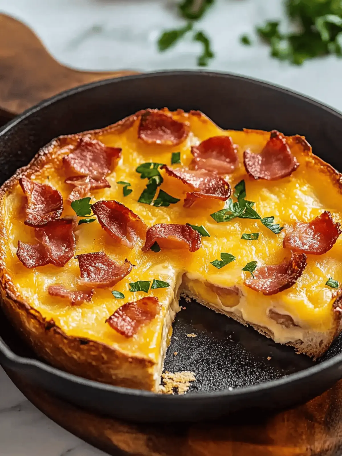 Niederländischer Babyherzkuchen mit Speck und Cheddar 2 Niederländischer Babyherzkuchen mit Speck und Cheddar