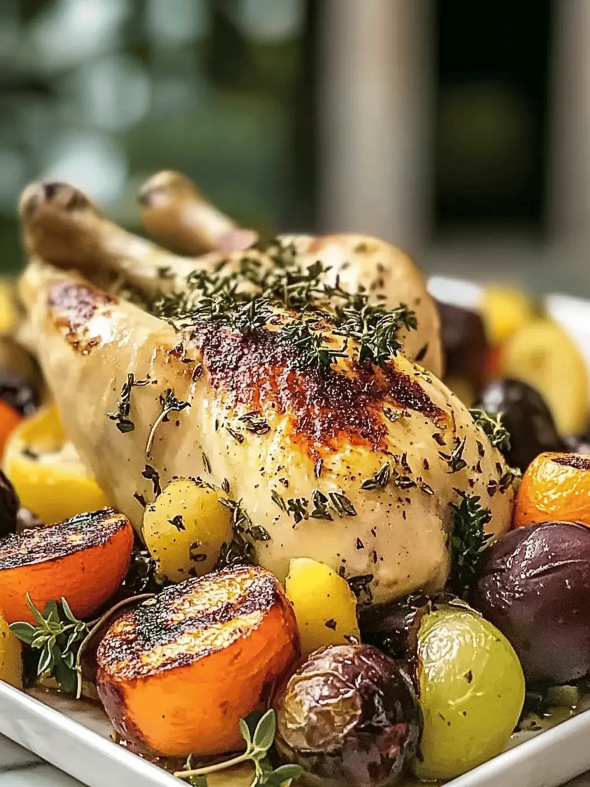 Knoblauch Kräuter Röst-Hühnchen und Gemüse für die Familie 3 Knoblauch Kräuter Röst-Hühnchen und Gemüse