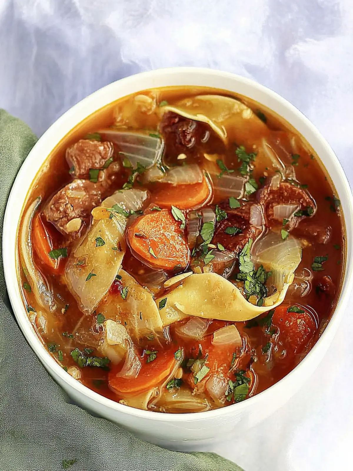 Kohl Suppe mit Wurst für wohlige Momente 5 Kohl Suppe mit Wurst