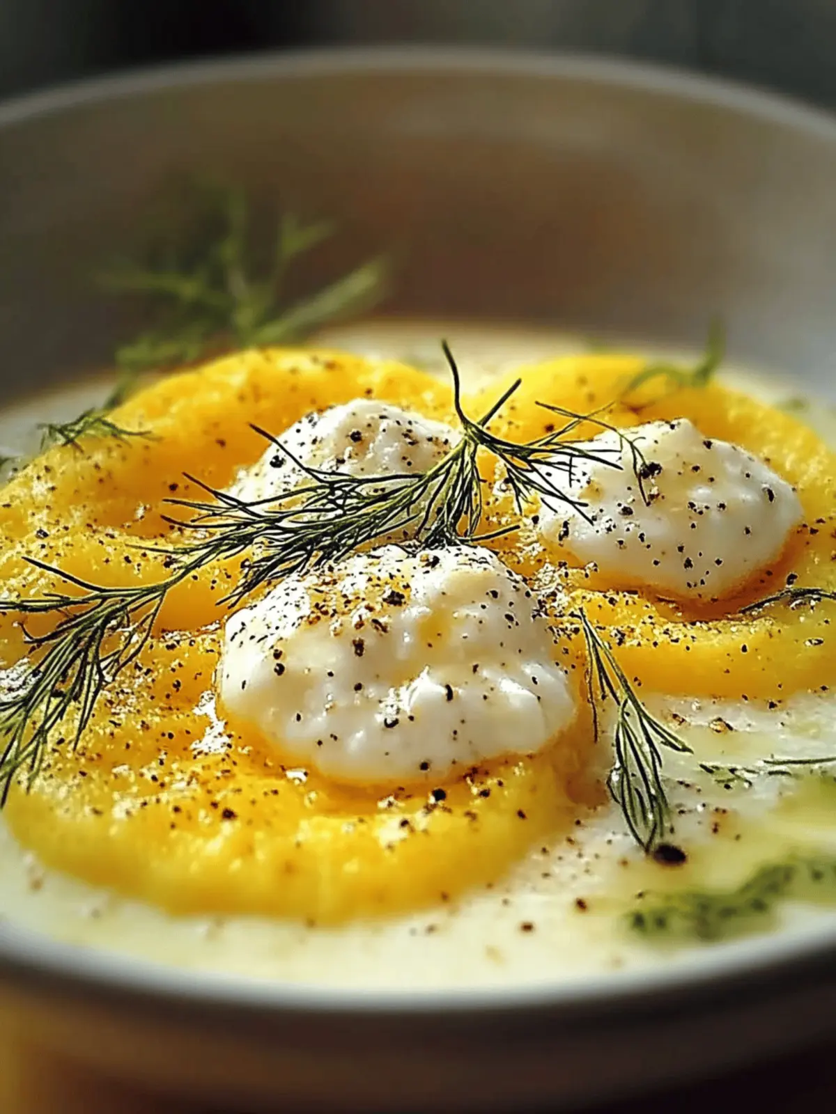 Cremige Polenta mit pochierten Eiern – Genuss pur 5 Cremige Polenta mit pochierten Eiern