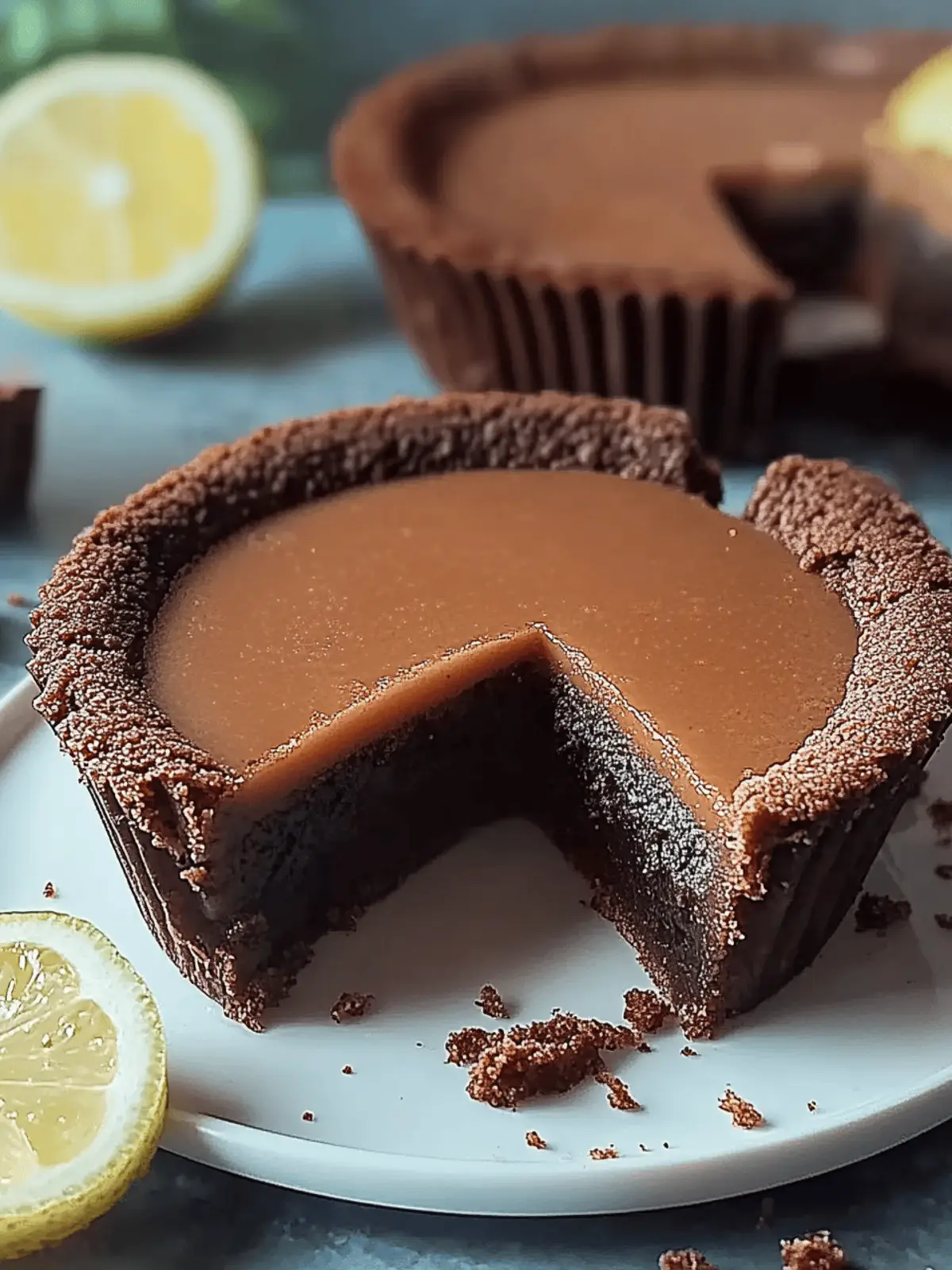 Indulgente italienische Schokoladentarte, die Ihre Gäste begeistern wird
