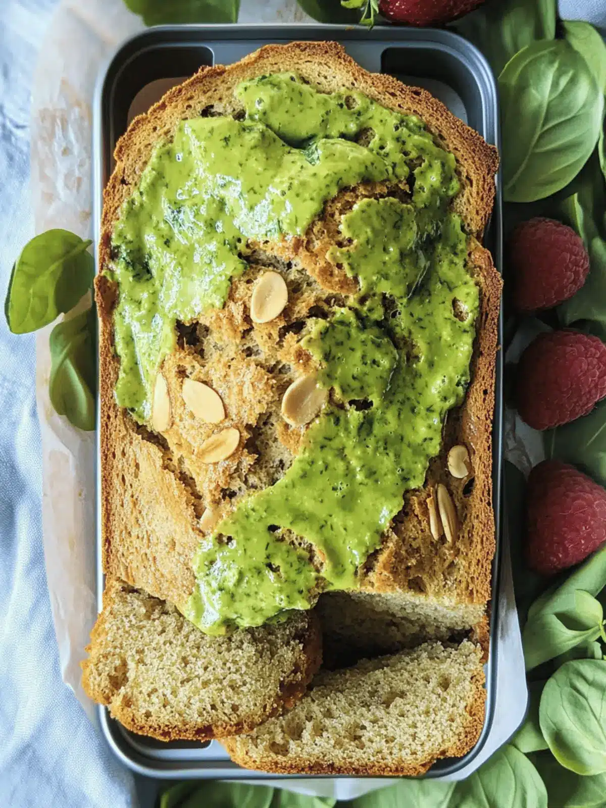 Spinat Bananenbrot für gesunde Snack-Momente 2 Spinat Bananenbrot