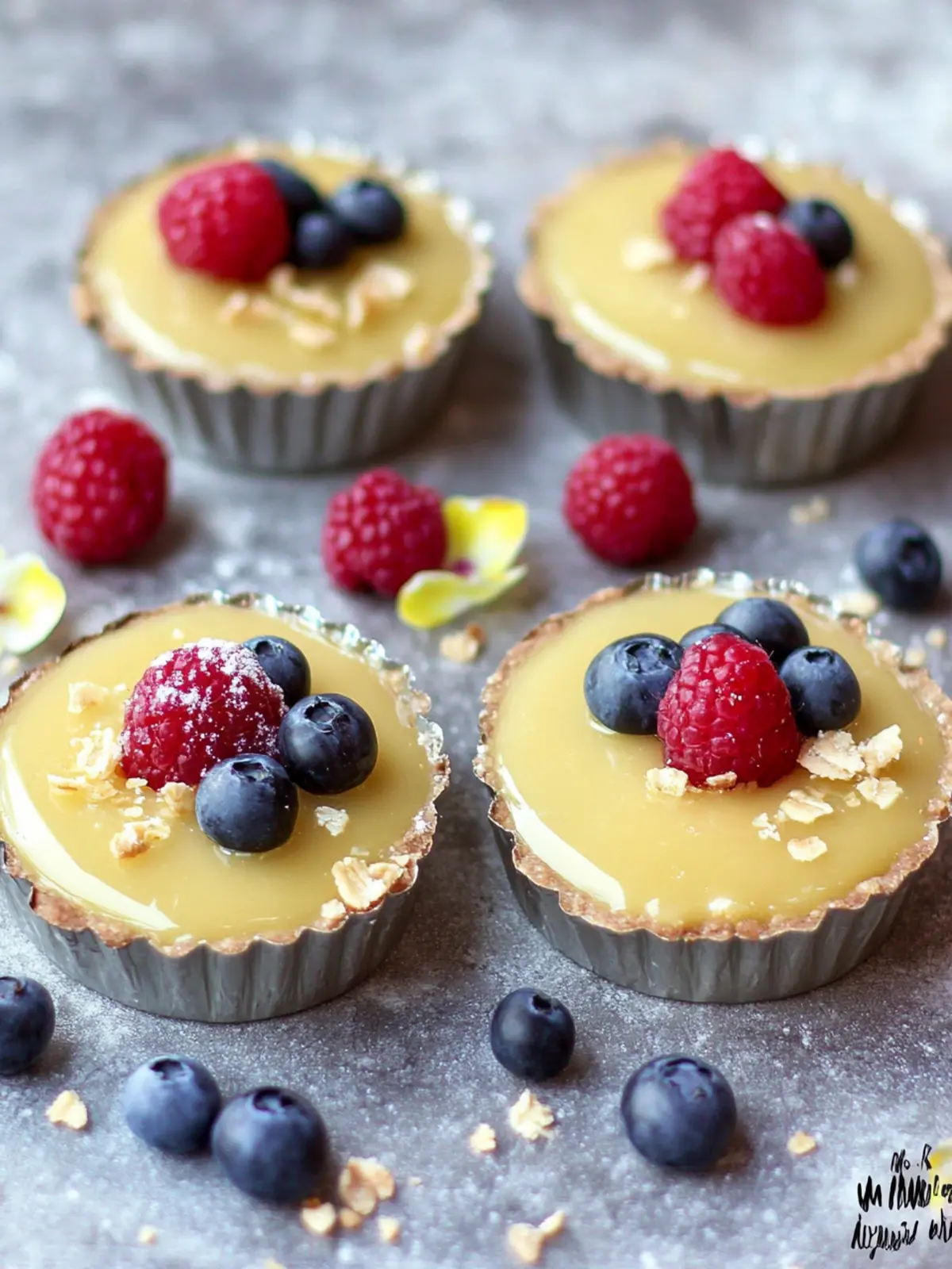 Vegane Pudding-Törtchen für den süßen Genuss 5 Vegane Pudding-Törtchen