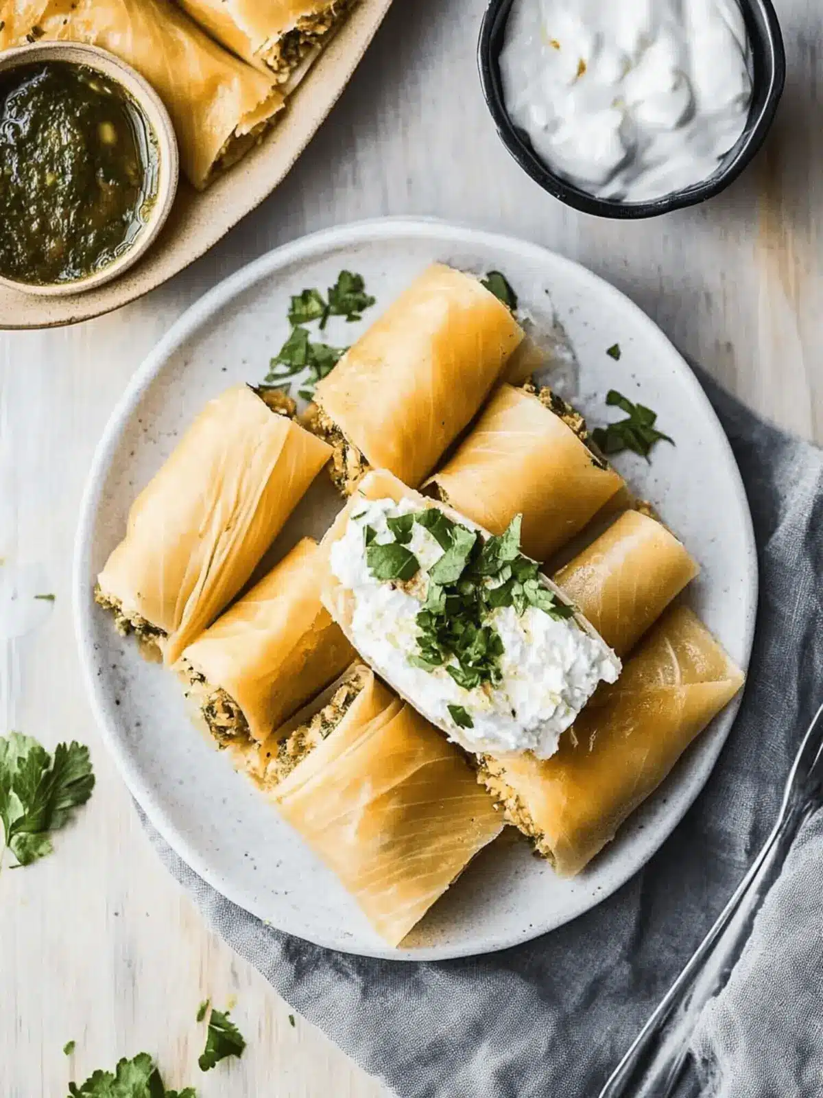 Tamales mit Rajas