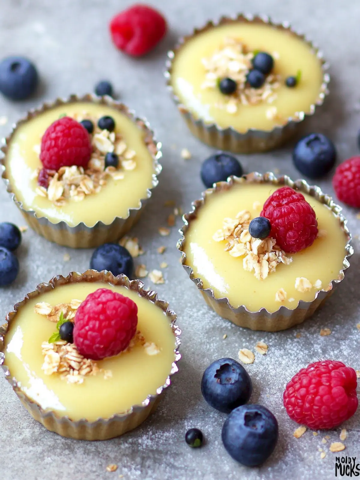 Vegane Pudding-Törtchen für den süßen Genuss 2 Vegane Pudding-Törtchen