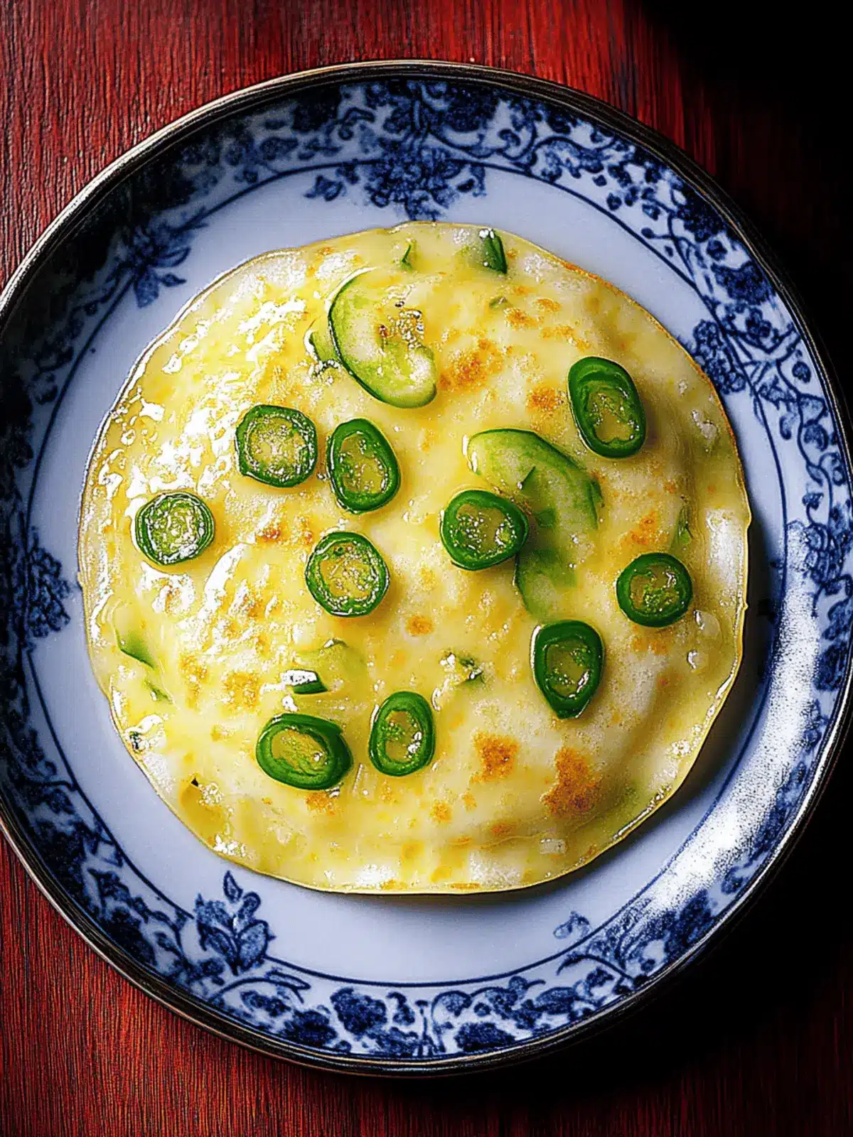 Grüne Zwiebel Pfannkuchen – Schnell und Einfach 3 Grüne Zwiebel Pfannkuchen