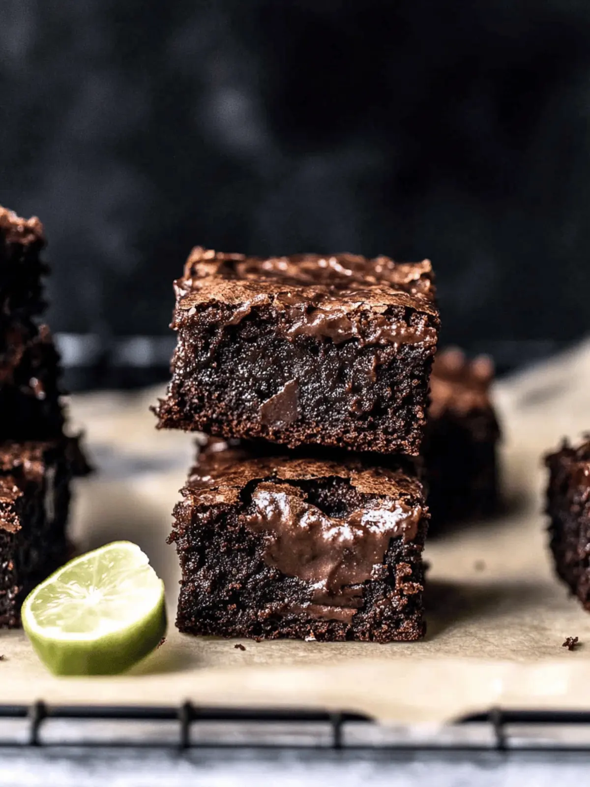 Fudgy Braune Butter Brownies für Schokoladenliebhaber 4 Braune Butter Brownies