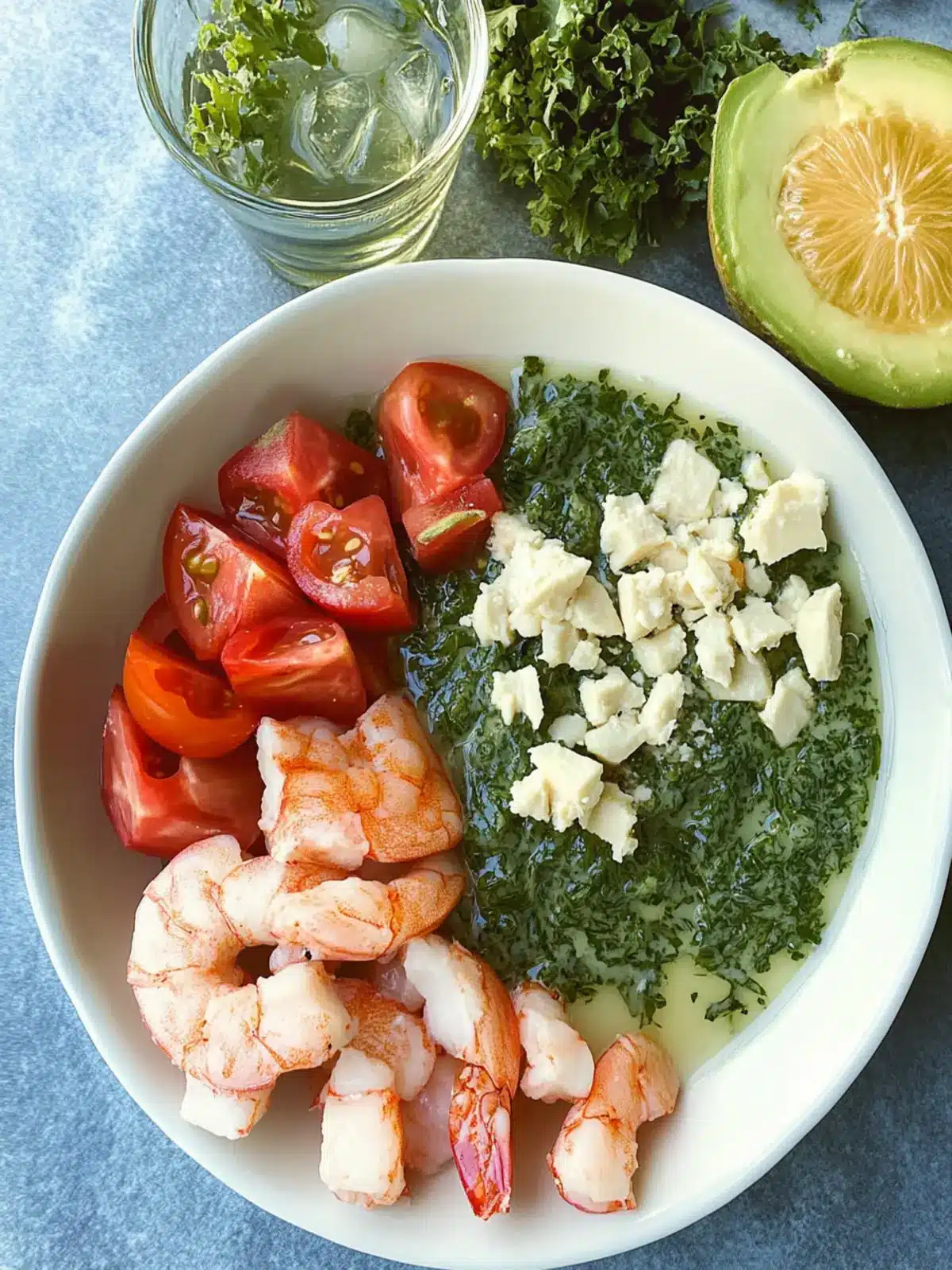 Grüne Göttin Garnelen Salat für gesunde Mahlzeiten 4 Grüne Göttin Garnelen Salat