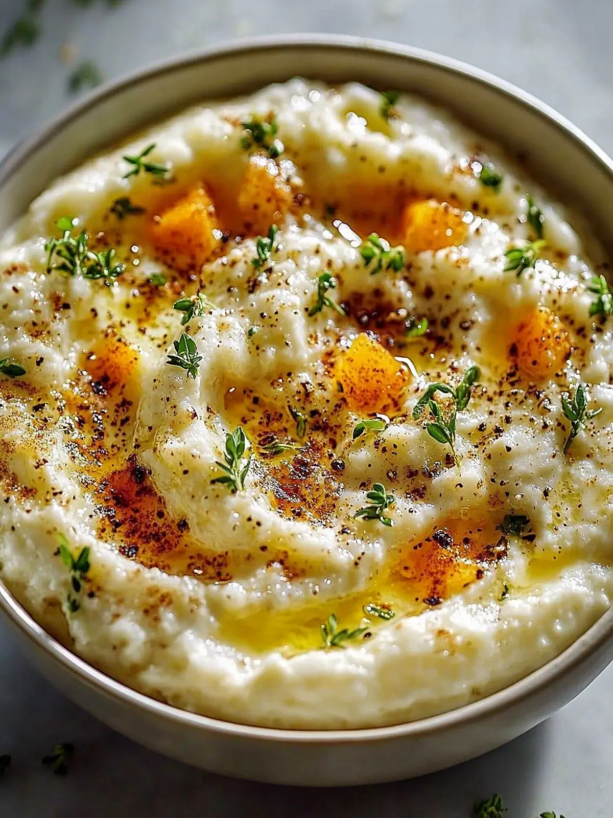 Blumenkohlpüree mit Knoblauch: Cremig und Gesund 2 Blumenkohlpüree mit Knoblauch