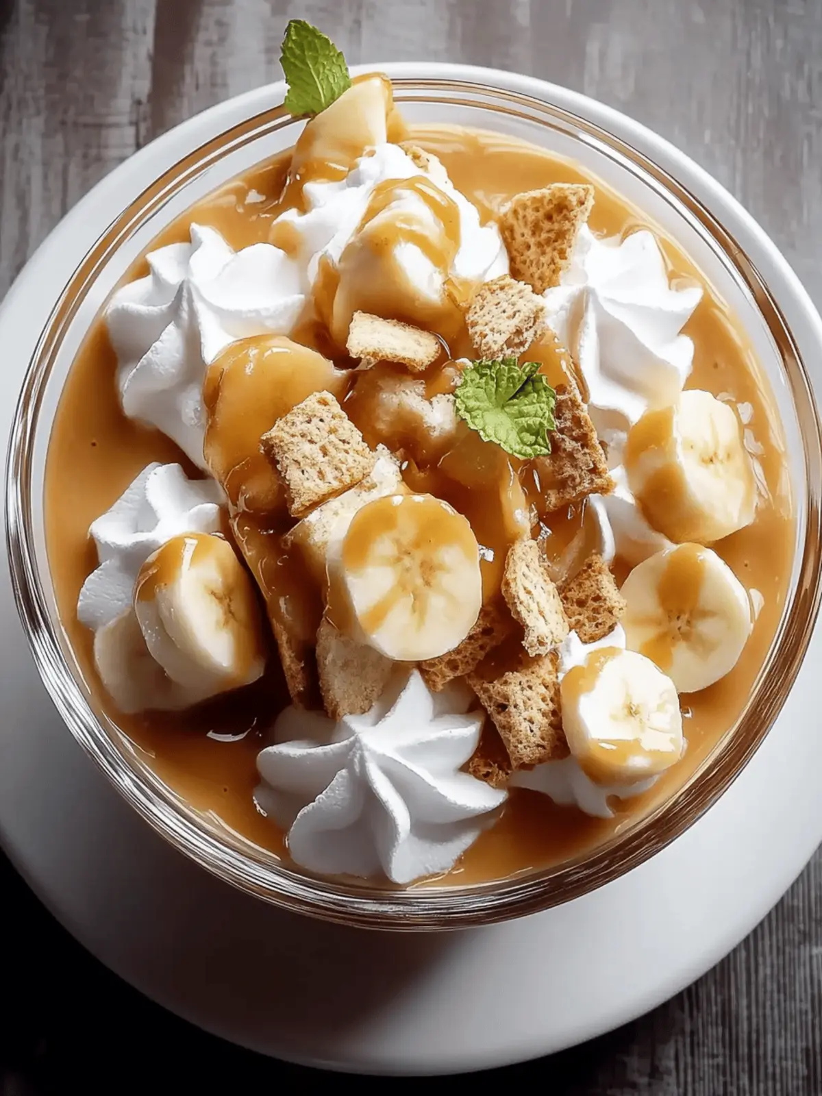 Biscoff Bananenpudding mit Karamell zum Verlieben 5 Biscoff Bananenpudding mit Karamell