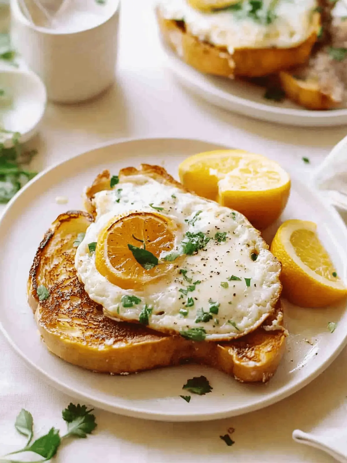 Herzhafter Kräuter-Toast