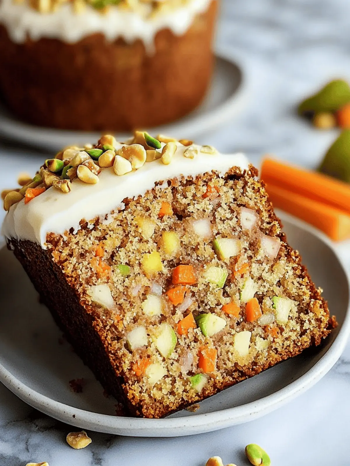 Feuchtes Karotten-Apfel-Zucchini-Brot mit Glasur 4 Feuchtes Karotten-Apfel-Zucchini-Brot