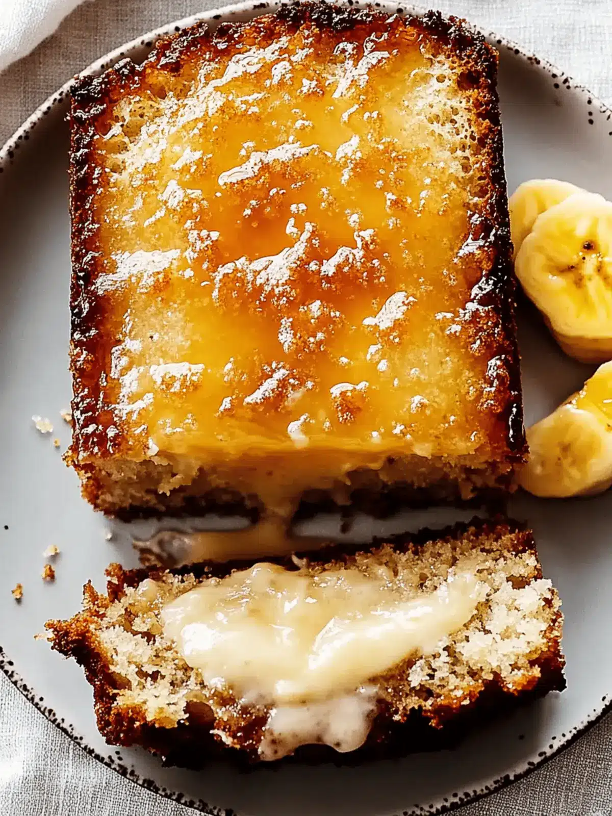 Crème Brûlée Bananenbrot für den süßen Genuss 4 Crème Brûlée Bananenbrot