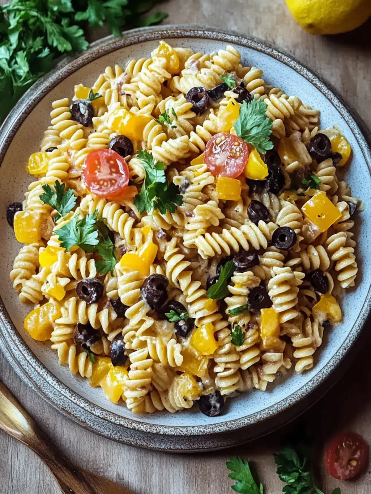 Schwarze Bohnen und Mais Pasta Salat Freude 5 Schwarze Bohnen und Mais Pasta Salat