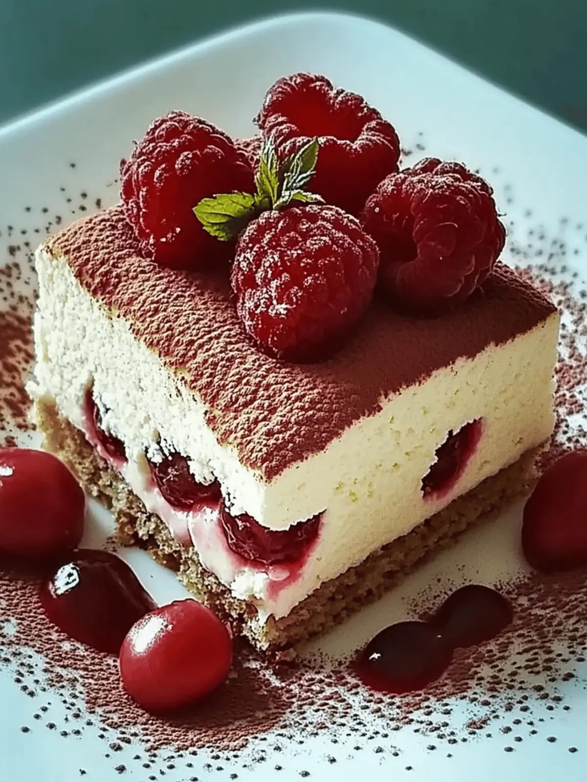 Kirsche Amaretto Tiramisu: Seidige No-Bake Freude 4 Kirsche Amaretto Tiramisu