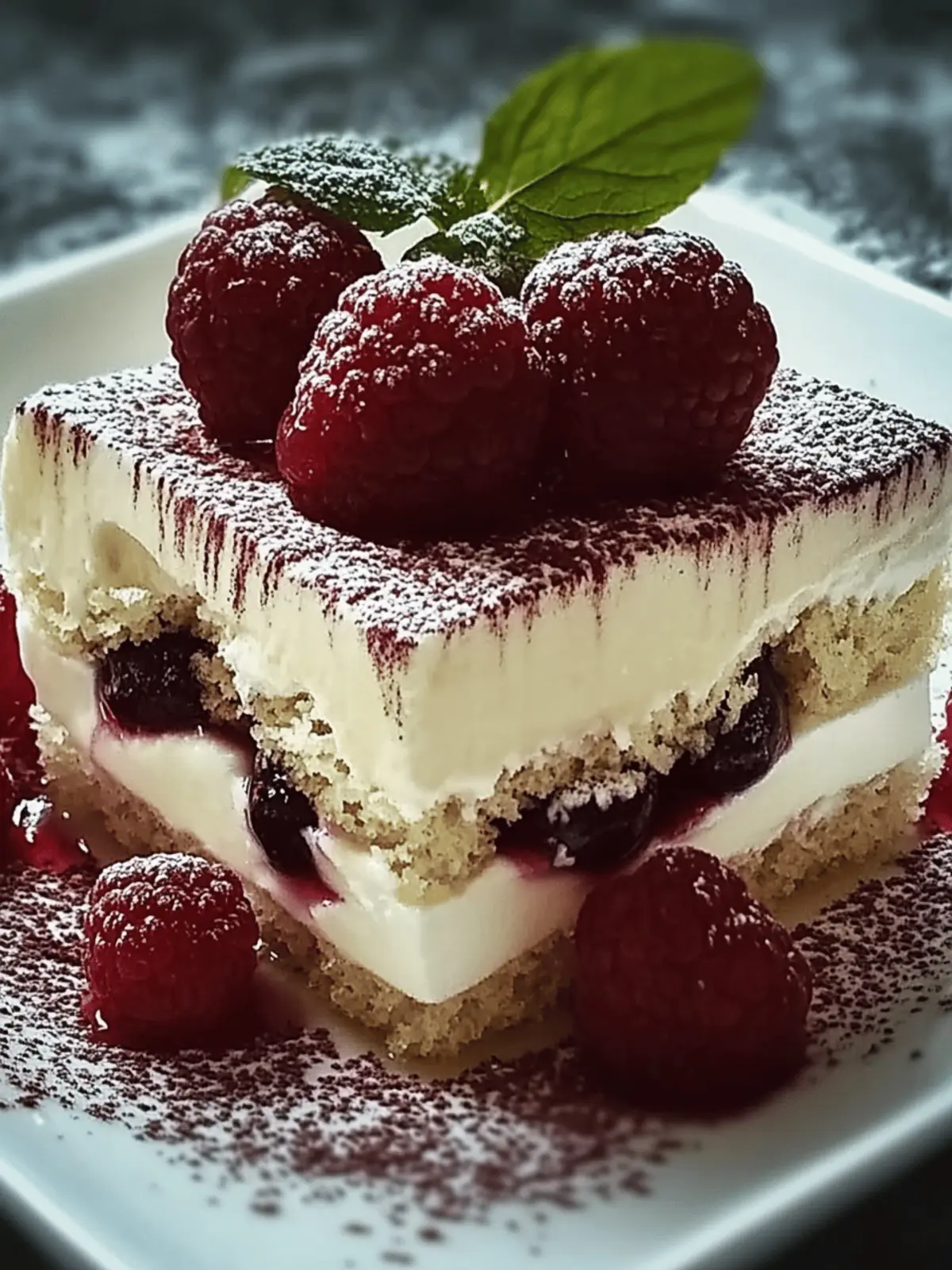 Kirsche Amaretto Tiramisu: Seidige No-Bake Freude 2 Kirsche Amaretto Tiramisu