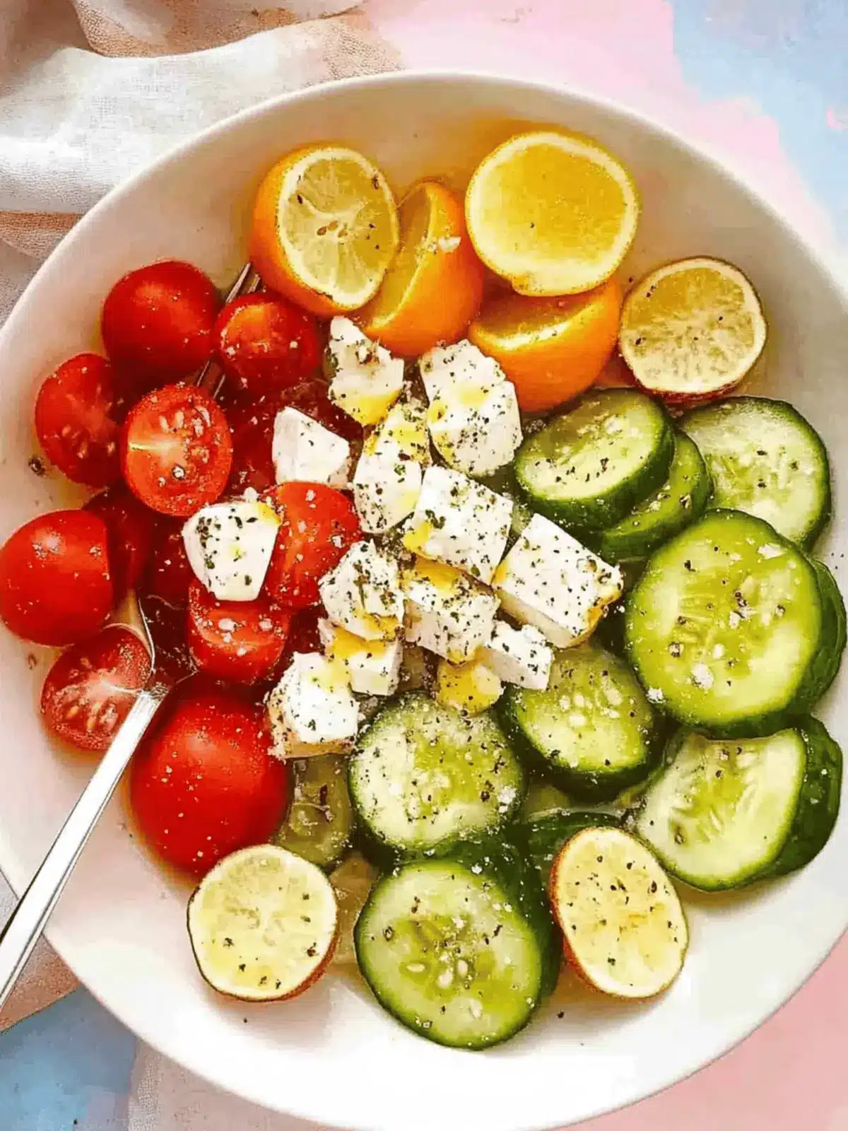 Tomaten Avocado Gurke und Ziegenkäse Salat Rezept 4 Tomaten Avocado Gurke und Ziegenkäse Salat mit Balsamico-Dressing