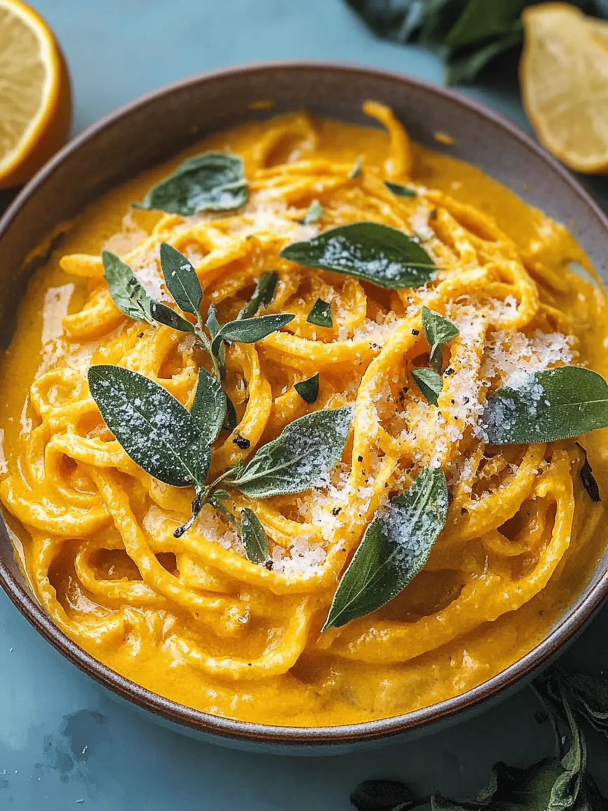 Kürbis-Pasta-Sauce für einen gemütlichen Abend 4 Kürbis-Pasta-Sauce