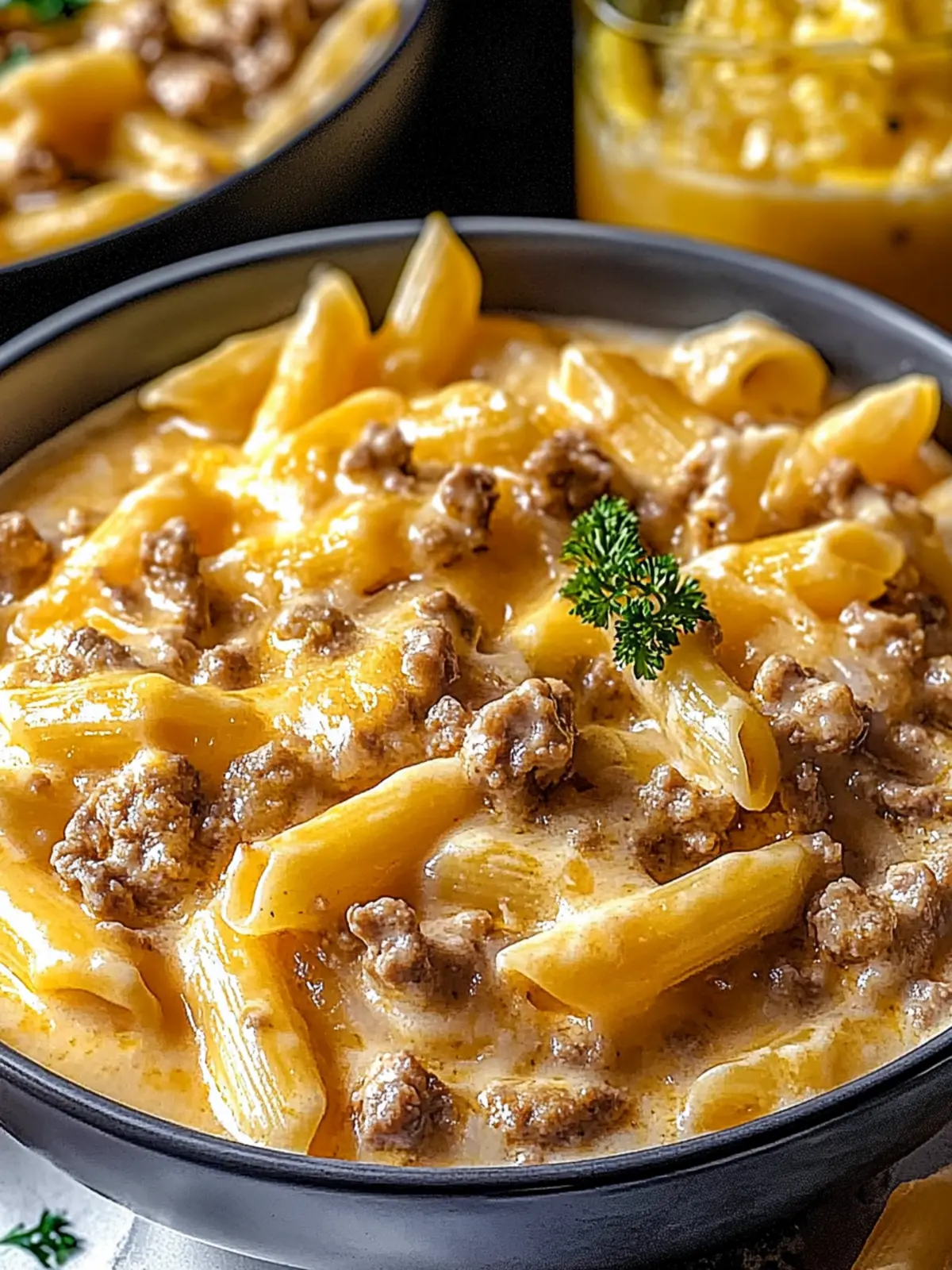 Cremige Rindfleisch-Pasta Rezept für gemütliche Abende 4 Cremige Rindfleisch-Pasta Rezept