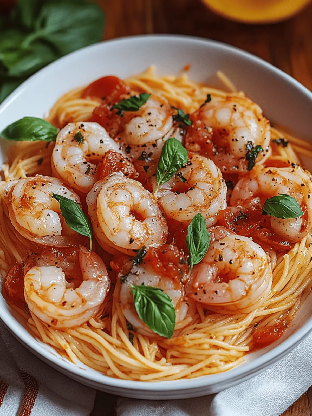 Garnelen Fra Diavolo Pasta für ein schnelles Dinner 2 Garnelen Fra Diavolo Pasta