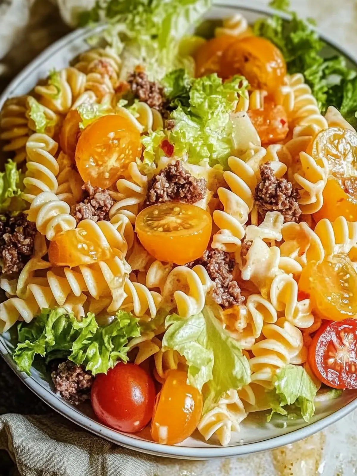 Big Mac Nudelsalat: Der Sommerhit für jede Grillparty 4 Big Mac Nudelsalat