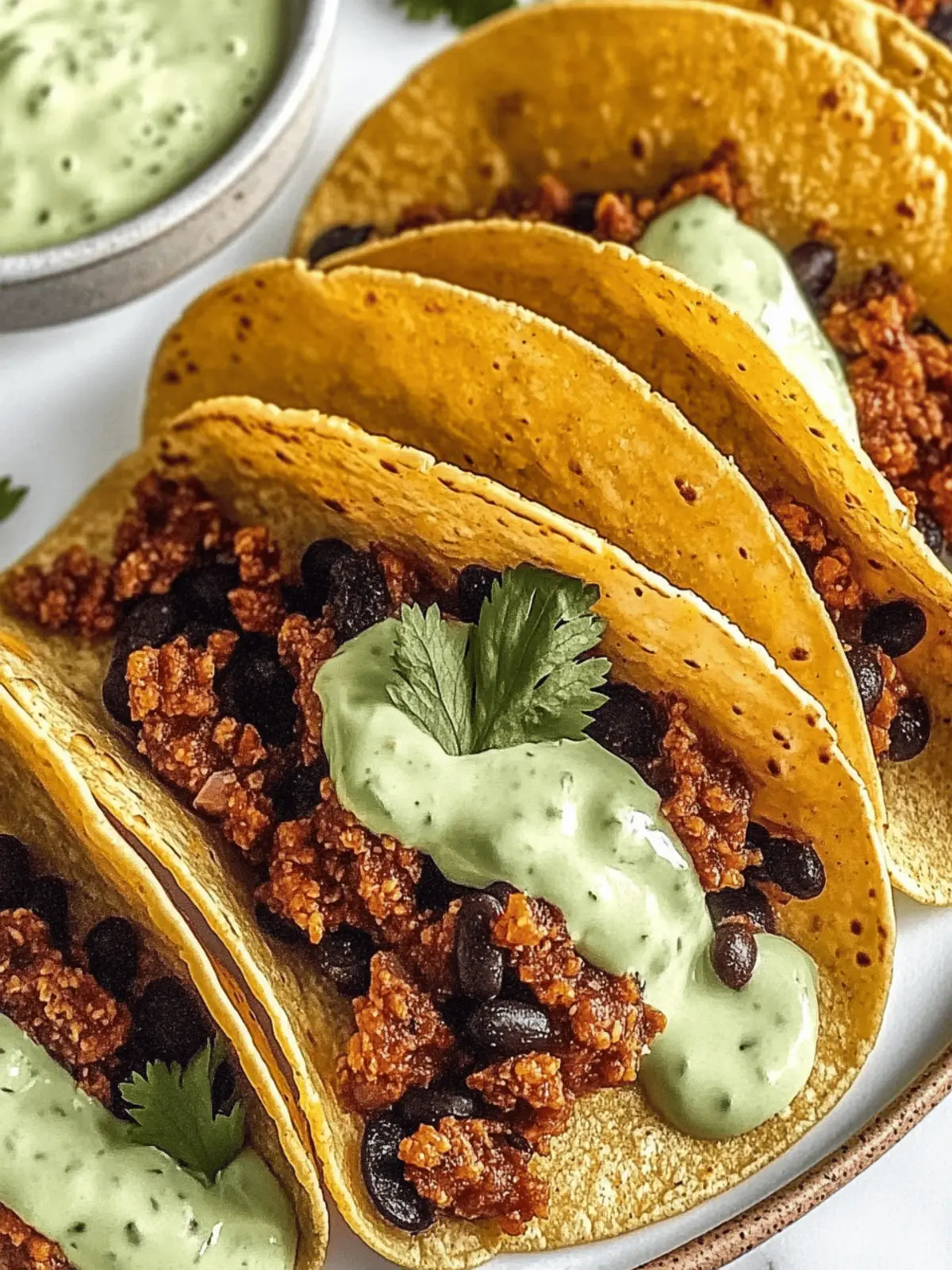Knusprige gebackene Puten-Tacos mit Avocado-Sauce 4 Knusprige gebackene Puten-Tacos mit Avocado-Sauce