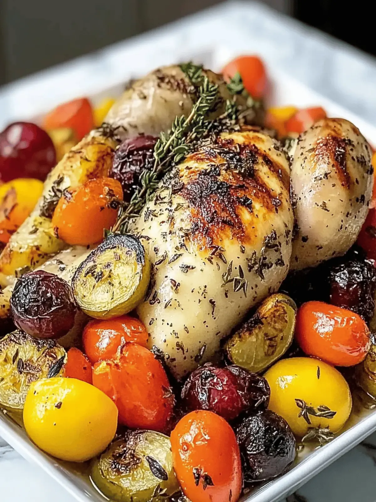 Knoblauch Kräuter Röst-Hühnchen und Gemüse für die Familie 5 Knoblauch Kräuter Röst-Hühnchen und Gemüse