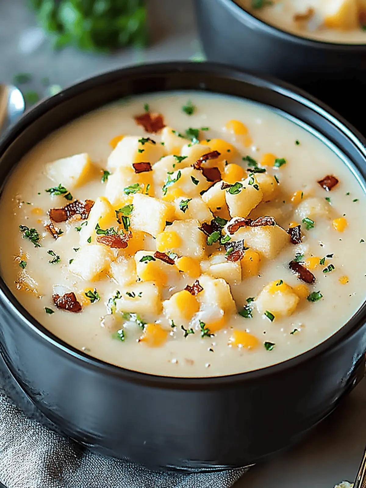 Cremige Loaded Ofenkartoffelsuppe Crockpot Rezept Genuss