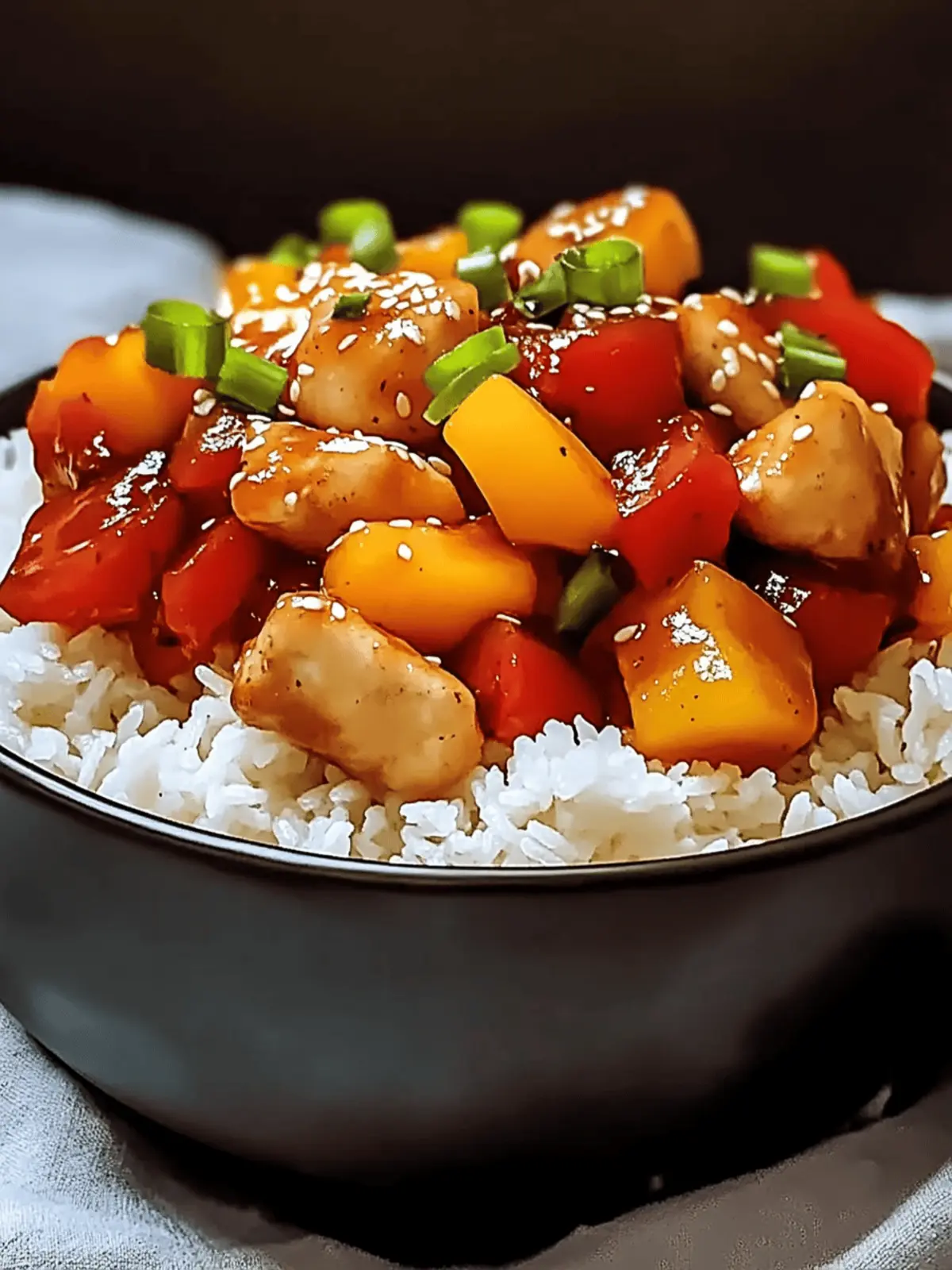 Schmortopf Süß-Sauer Hühnchen - Einfache Hausmannskost 3 Schmortopf Süß-Sauer Hühnchen