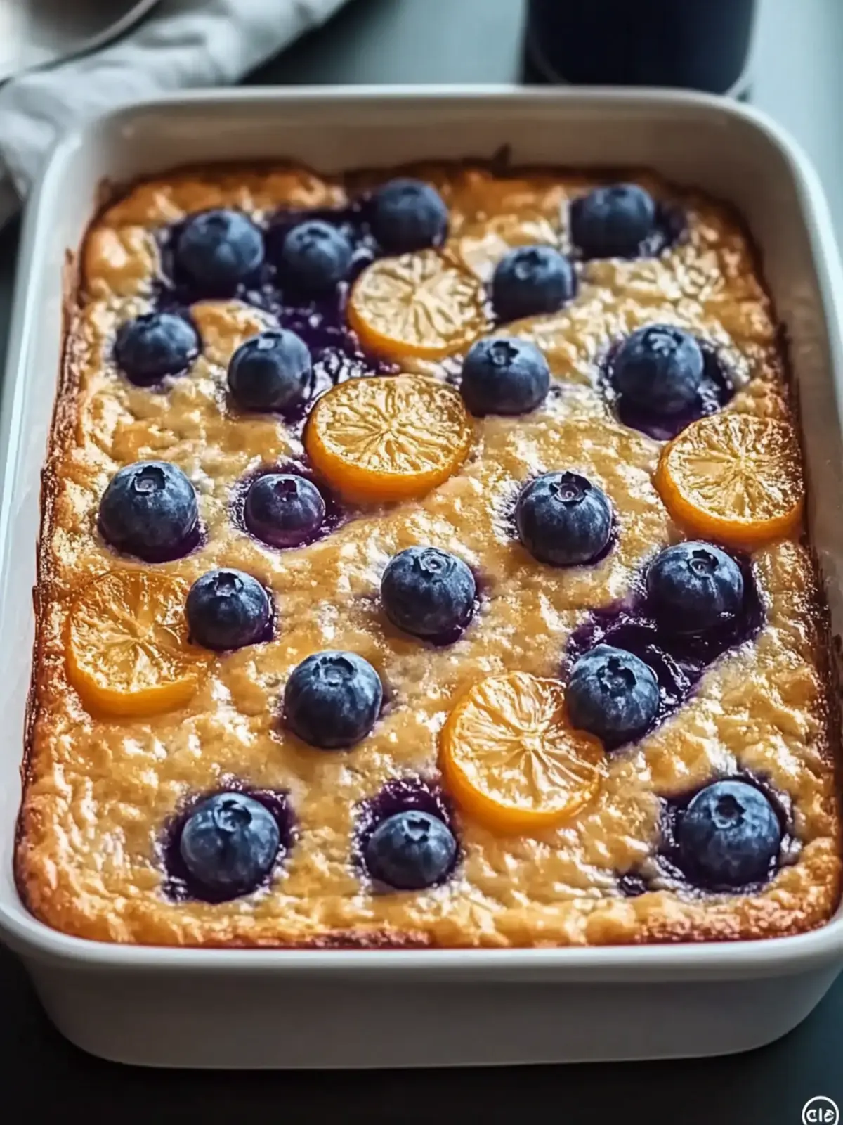 Blaubeer Hüttenkäse Auflauf für gesunde Morgenmomente 4 Blaubeer Hüttenkäse Auflauf