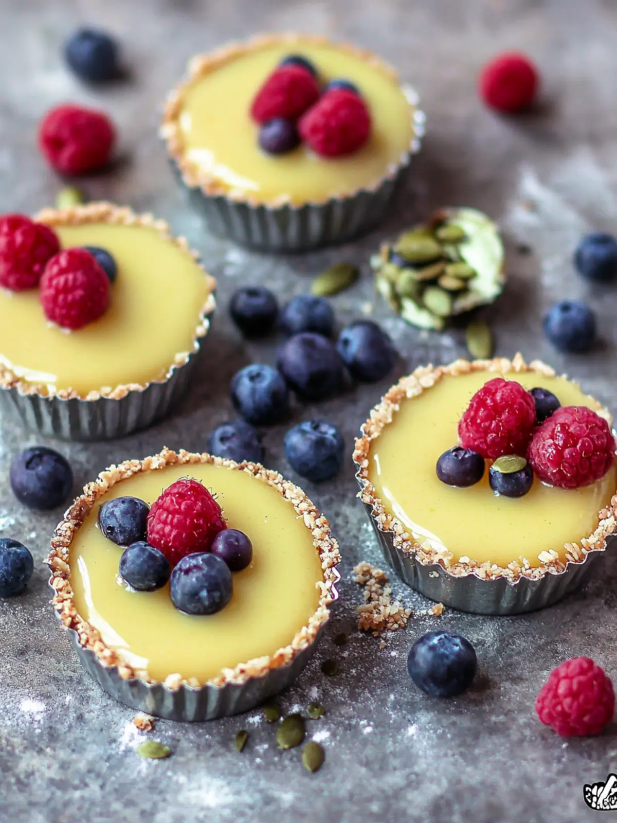 Vegane Pudding-Törtchen für den süßen Genuss 3 Vegane Pudding-Törtchen