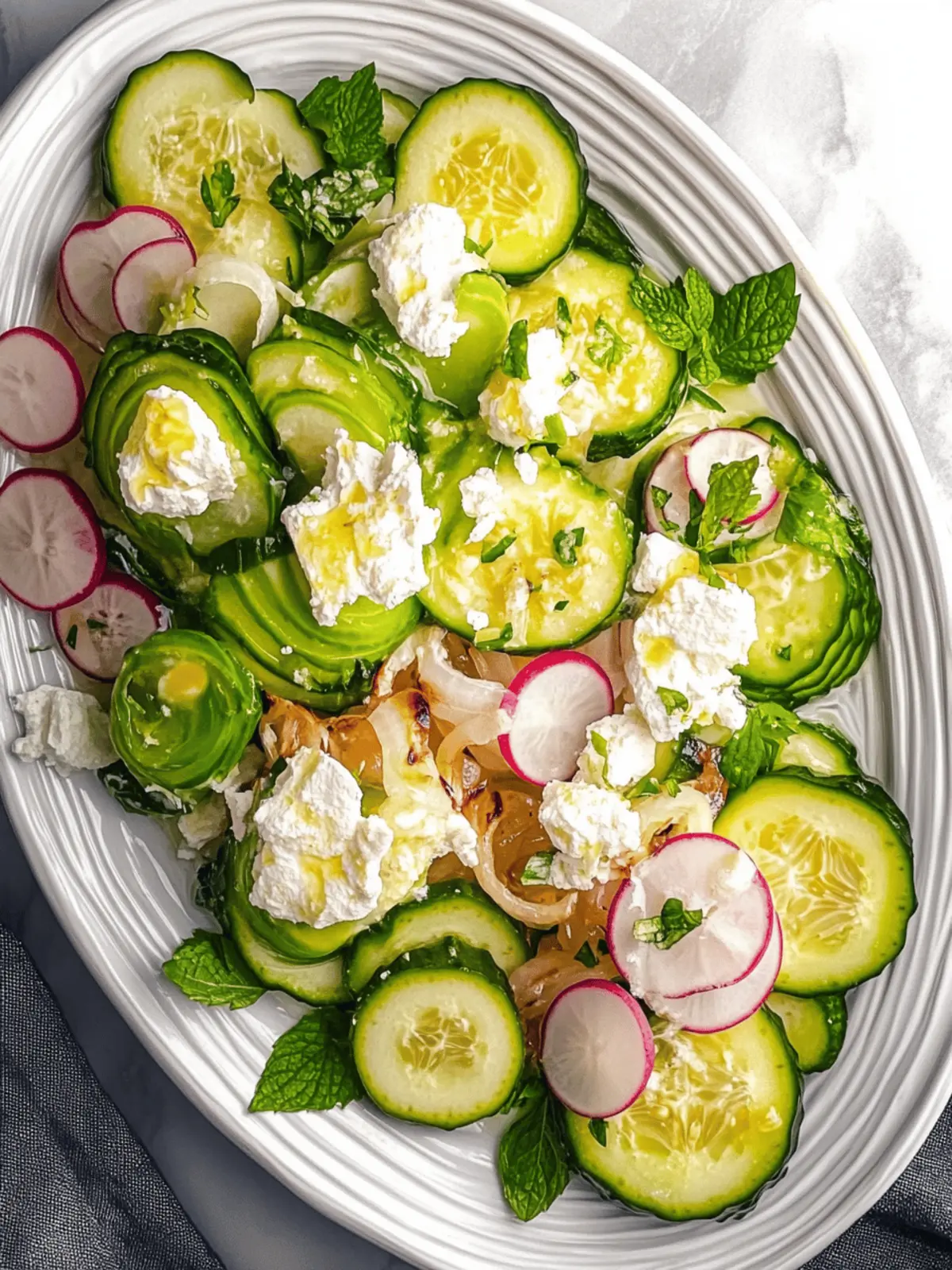 Peruanischer Gurkensalat mit Limette für den Sommer 4 Peruanischer Gurkensalat mit Limette