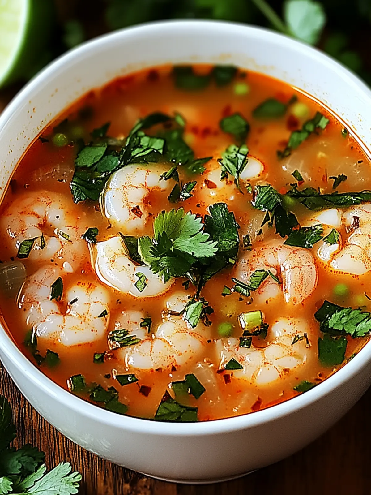 Scharfe Garnelensuppe für schnelle Abende 5 Scharfe Garnelensuppe