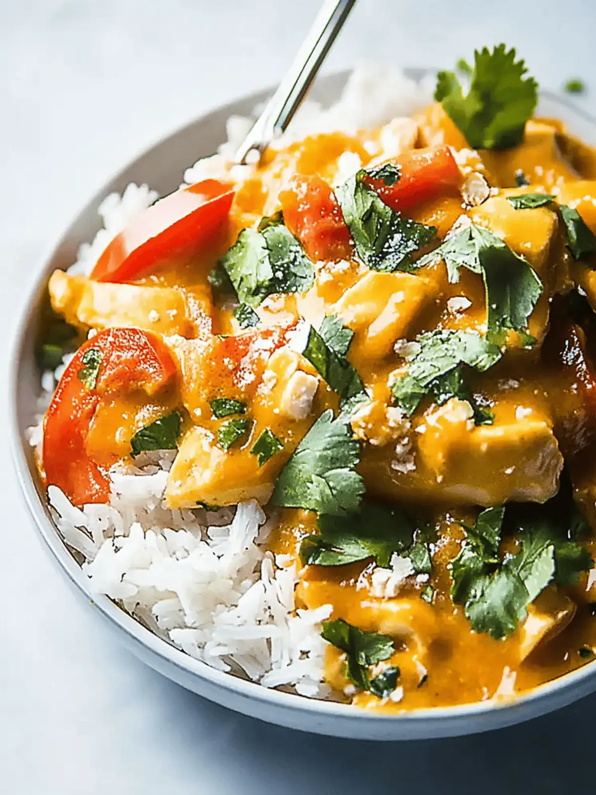 Schmorhühner Kürbiscurry